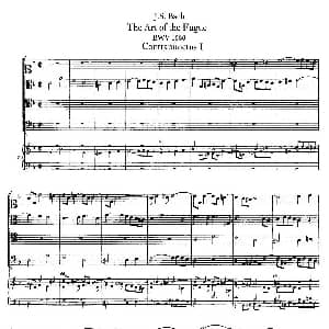 The Art of the Fugue BWV 1080 赋格的艺术 I 约翰.塞巴斯蒂安.巴赫