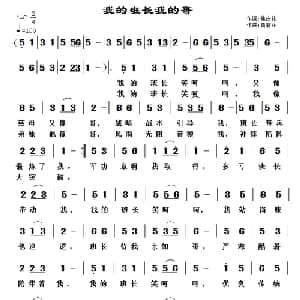 我的班长我的哥_通俗唱法乐谱_词曲:焦庆礼 黄清林