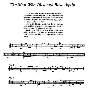 小提琴谱 | The Man Who Piep and Rose Again 爱尔兰民歌