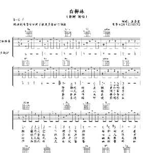 白桦林_歌谱投稿