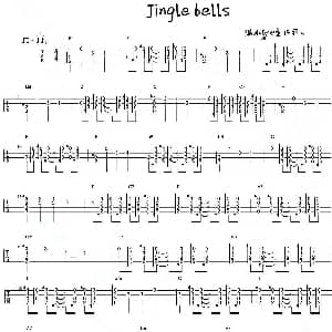 Jingle bells 吉他谱