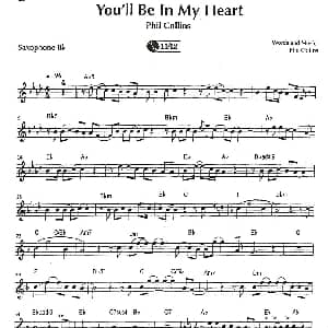 萨克斯谱 | You'll Be My Heart