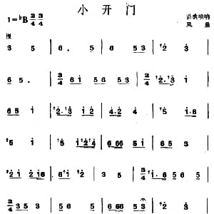 小开门 苗族唢呐