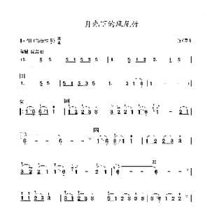 月光下的凤尾竹_歌谱投稿