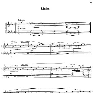 Limbo 钢琴谱 Ludovico Einaudi