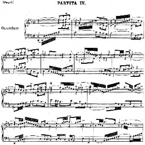 帕蒂塔6首德国组曲 钢琴谱 帕蒂塔