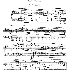 12 Silhouettes Op.8 钢琴谱 安东宁 德沃夏克