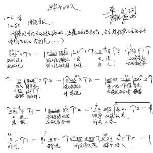 嫁个好人_歌谱投稿_词曲:车行 尹铁良