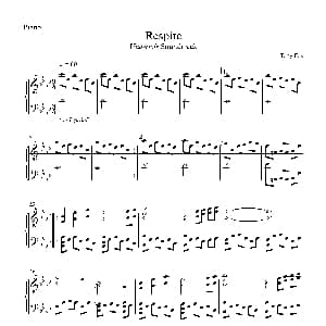 Respite 钢琴谱