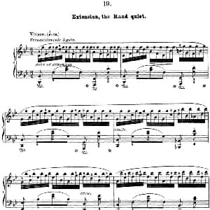 50首车尔尼Op.740钢琴手指灵巧技术练习曲 钢琴谱 车尔尼