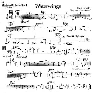WaterWings 钢琴谱