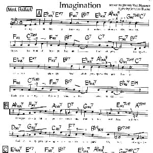 Imagination 钢琴谱