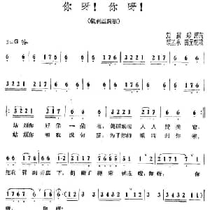 你呀！你呀！ 叙利亚 _外国歌谱