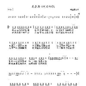 我在用心对你回报_歌谱投稿_词曲:刘丛国 刘丛国