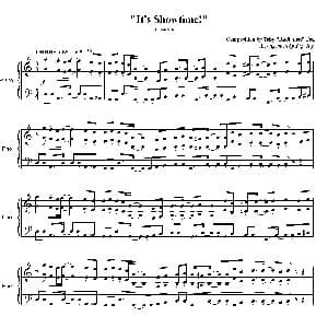 Its Showtime 钢琴谱