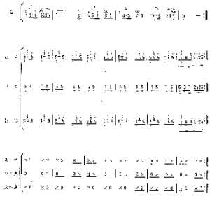 扬鞭催马运粮忙_歌谱投稿