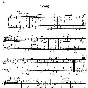 Waltzes Op.23 钢琴谱 狄奥多 柯希纳