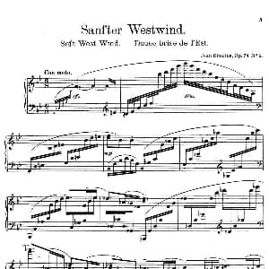 4 Lyric Pieces Op 74 钢琴谱