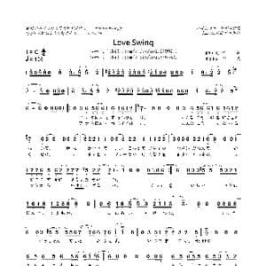 日 Love Swing_歌曲简谱_词曲:MARiA toku