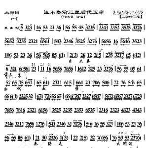 大保国 臣不奏前三皇后代五帝_歌曲简谱_词曲:暂无 恒流星制谱