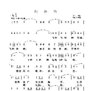 阿海鸥_歌曲简谱_词曲:于凤瀛 于凤瀛