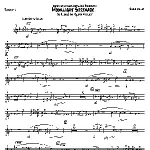 Moonlight Serenade 小号分谱