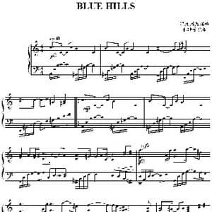 Blue hills_歌谱投稿
