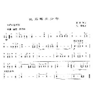 二胡谱 | 英雄出少年 王懳编曲订谱 顾嘉辉