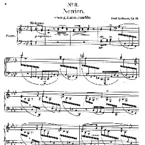 Charakterskizzen Op.40 钢琴谱 约瑟夫 卡西马 霍夫曼 Josef Casimir Hofmann