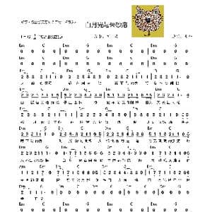 白月光与朱砂痣_歌谱投稿