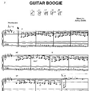 GUITAR BOOGIE 吉他谱