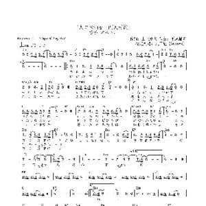 日 二人でお酒を_歌曲简谱_词曲:山上路夫 平尾昌晃