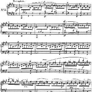 门德尔松无词歌Op.19 钢琴谱 门德尔松