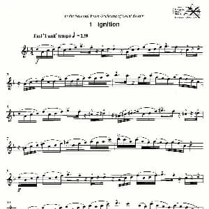 萨克斯谱 | lgnition 12首现代风格练习曲之1 James Rae