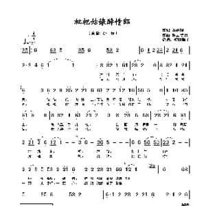 枇杷姑娘醉情郎_歌谱投稿_词曲:李洪辉 轻云望月