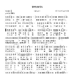梦中的妈妈 _歌谱投稿_词曲:尚亿哥 尚亿哥