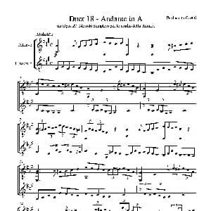 Metodo Completo Op.27 3 吉他谱 卡鲁里 Ferdinando Carulli