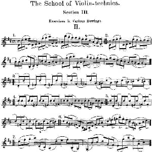 小提琴谱 | 史拉迪克小提琴技术练习 第3册 Ⅱ