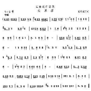 女采 云南花灯 中国民族民间舞曲选