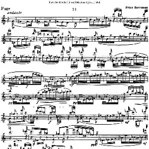 长笛曲谱 | 斯勒新老风格长笛练习重奏曲 第四部分 NO.14 NO.15 Siegfried Thiele S. 斯勒