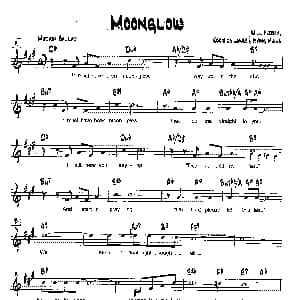 MOONGLOW 降B爵士乐谱