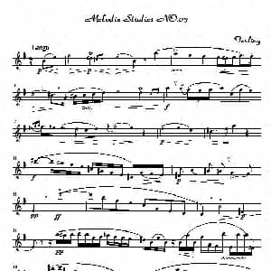 萨克斯谱 | 四十八首旋律练习曲之七