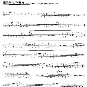 里约热内卢 架子鼓谱