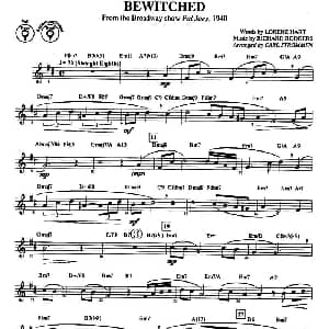 萨克斯谱 | BEWITCHED