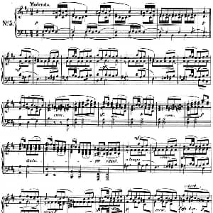 门德尔松无词歌Op.67 钢琴谱 门德尔松