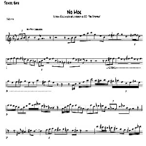 萨克斯谱 | No Moe