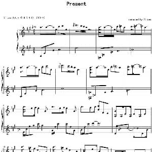 Present 钢琴谱 Yiruma