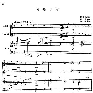 小提琴谱 | 静静的夜 小提琴二重奏 钢琴伴奏 格鲁伯原曲 雄达编曲 平远配伴奏