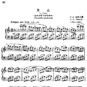 舞曲 意大利 _外国歌谱