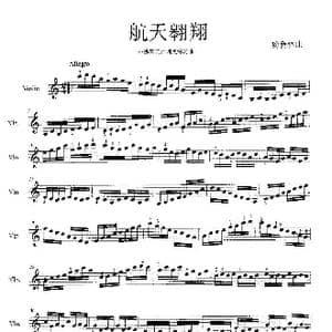 航天翱翔_歌谱投稿_词曲: 杨会林作曲